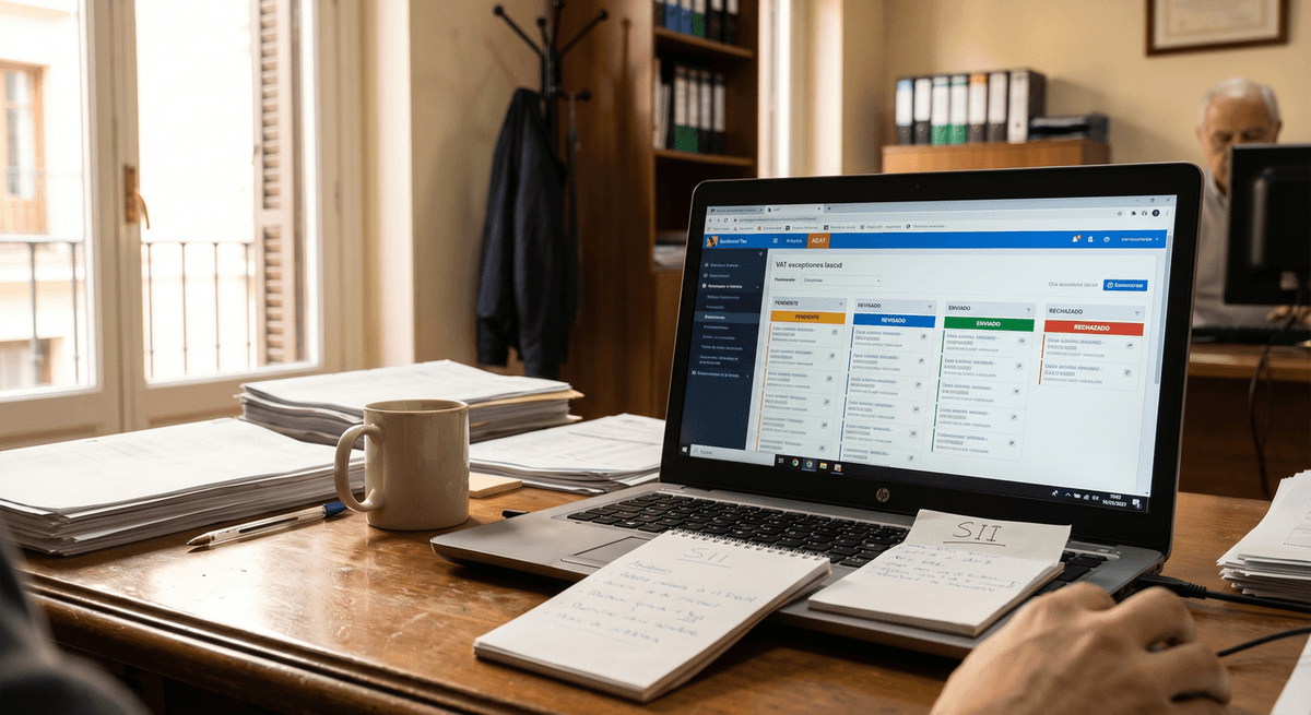 SII AEAT for Spanish firms: scope and deadlines