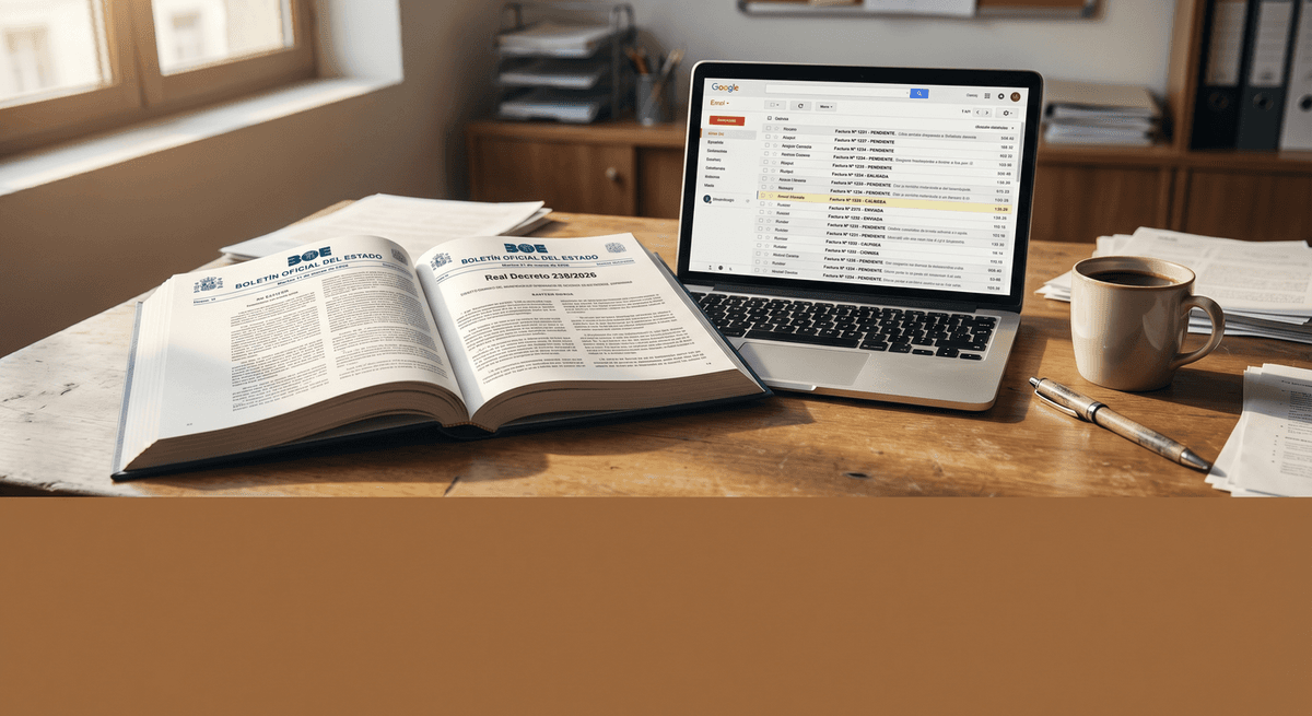 Factura electrónica obligatoria 2026: el RD 238/2026
